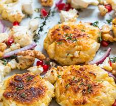 Květákové placičky s bramborami