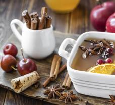 Jemný punč s bílým vínem