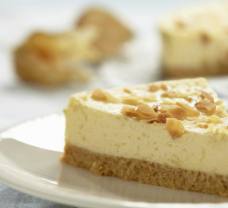 Zdravý cheesecake z ovesných vloček