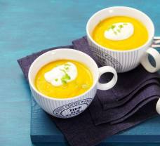 Polévka z dýně Hokkaido